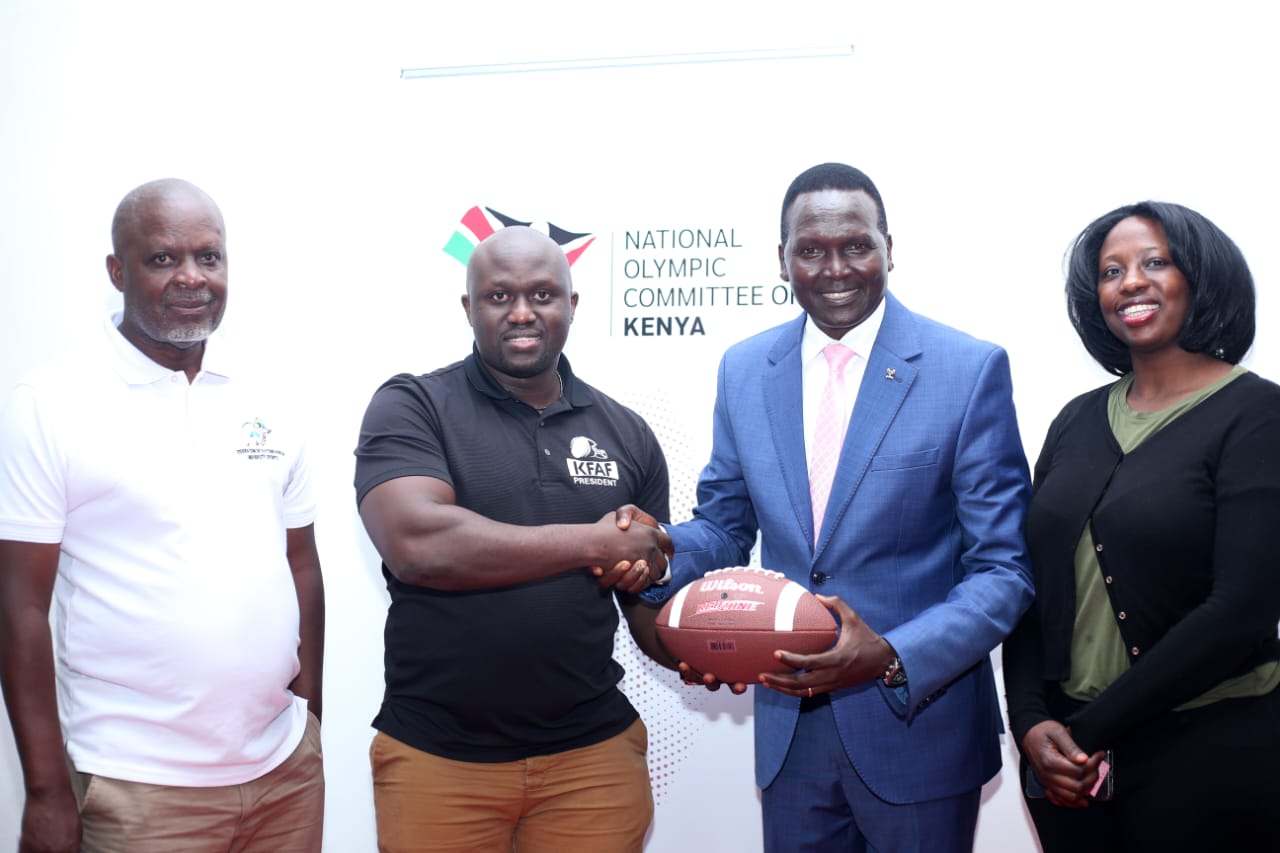 KFAF Leadership Honors NOCK President Dr. Paul Tergat at AGM