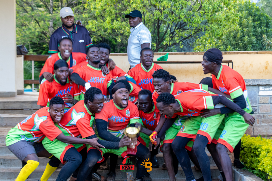 Jkuat Sweeps The Inaugural Nairobi Region Flag Football League- Double Champions! - American Football Kenya