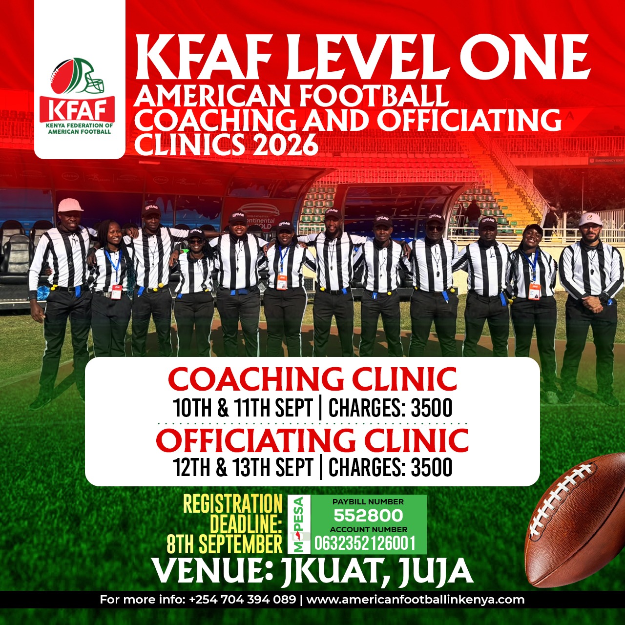 Coaching and officiating Clinic